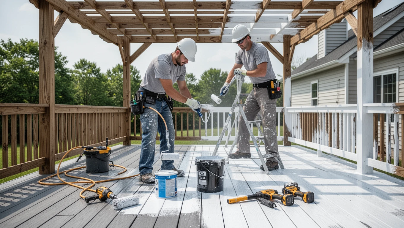 Deck & Pergola Staining