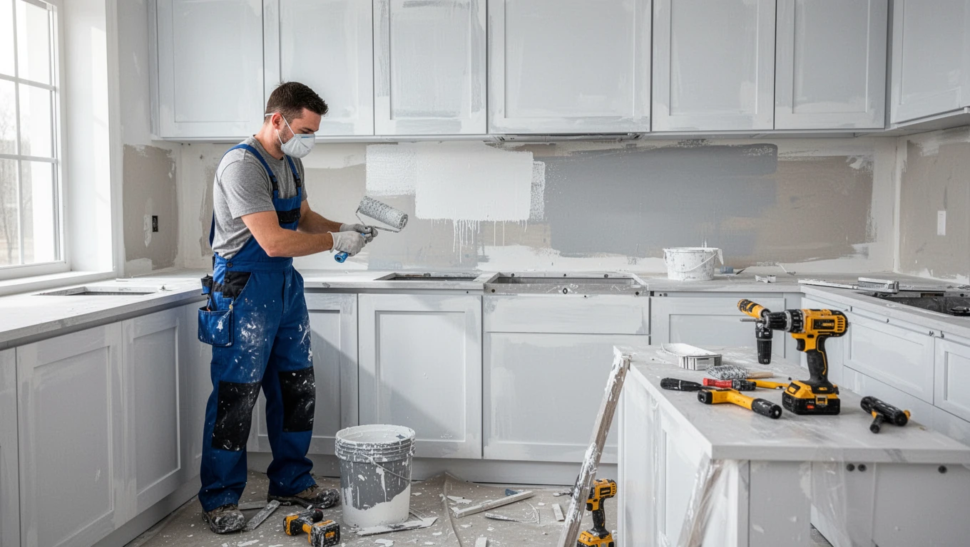 Cabinet & Kitchen Painting