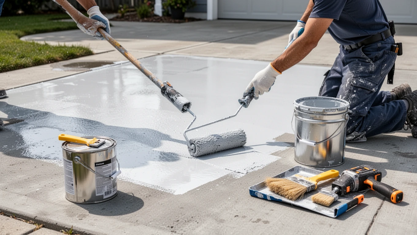 Concrete & Driveway Painting
